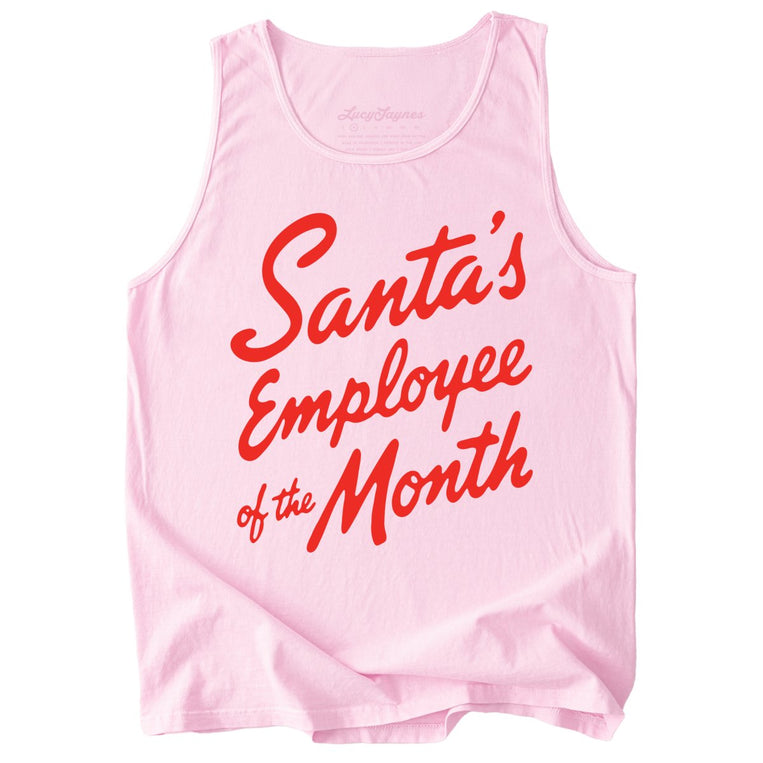 Santa's Employee Of The Month Tank Top - Blossom - Tank Top