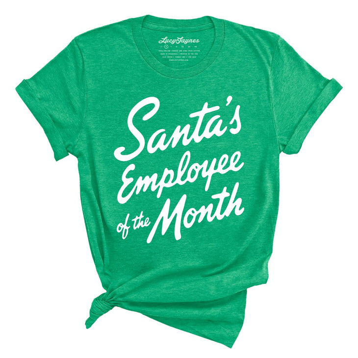 Santa's Employee Of The Month Tee