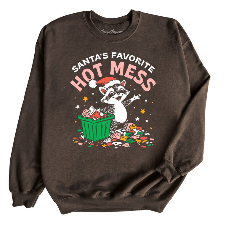 Santa's Favorite Hot Mess - Dark Chocolate - Front