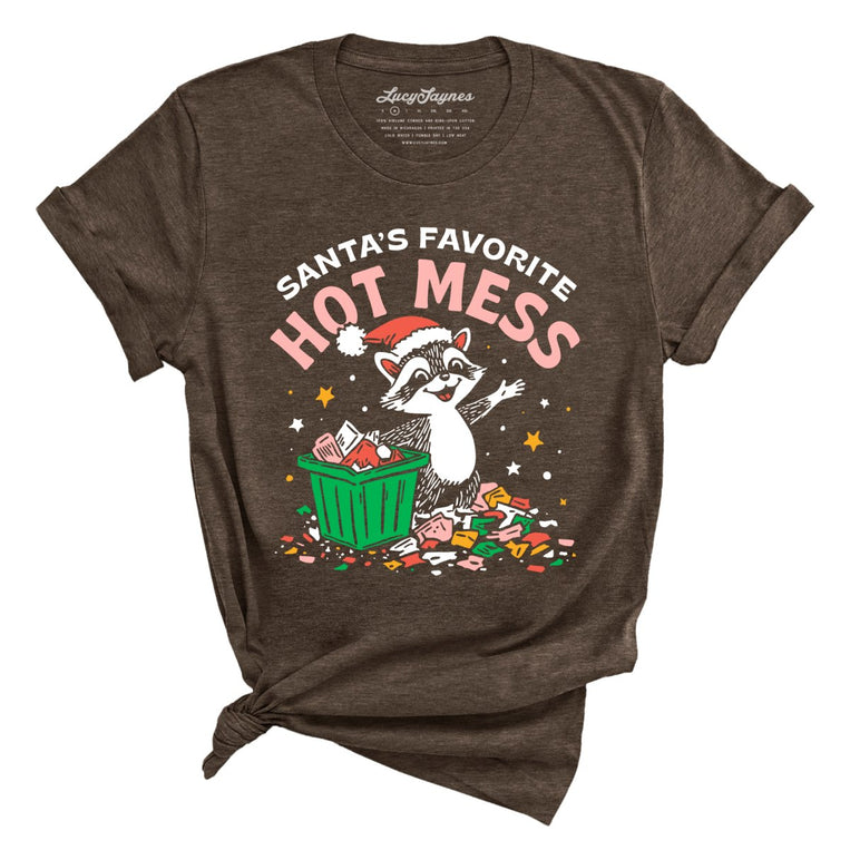 Santa's Favorite Hot Mess - Heather Brown - Front