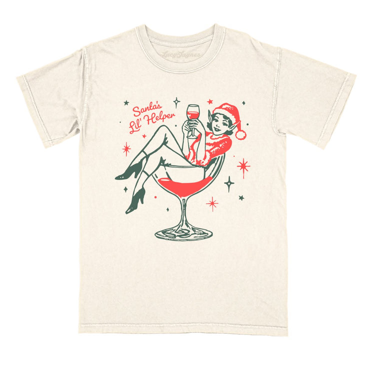 Santa's Lil' Helper Comfort Colors Tee