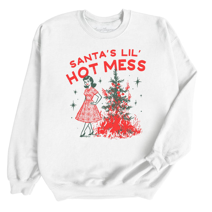 Santa's Lil' Hot Mess Sweatshirt