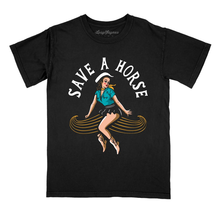 Save a Horse Comfort Colors Tee