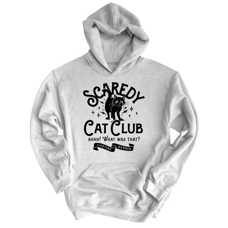 Scaredy Cat Club - Ash - Unisex Hoodie