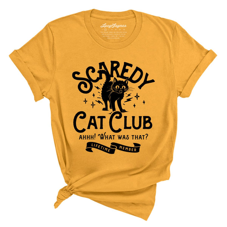 Scaredy Cat Club Tee