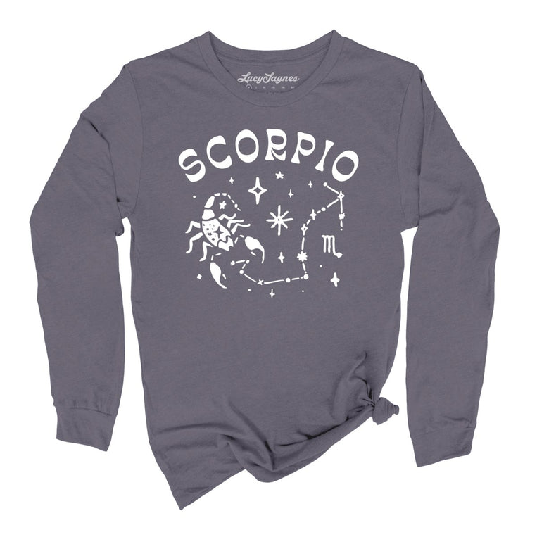 Scorpio - Storm - Unisex Long Sleeve T-Shirt