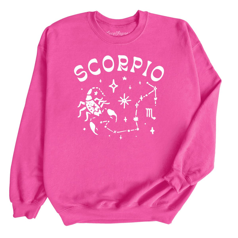 Scorpio - Heliconia - Unisex Sweatshirt