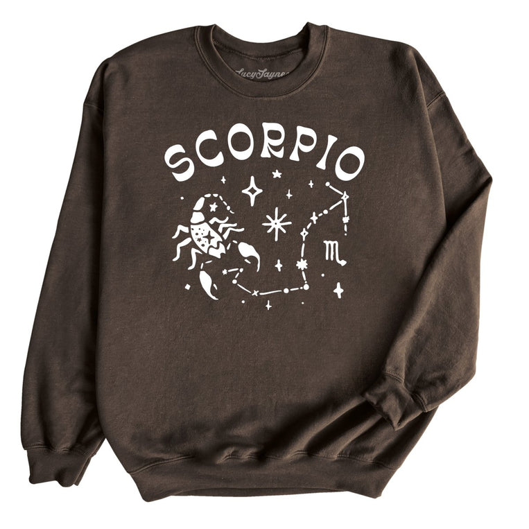 Scorpio - Dark Chocolate - Unisex Sweatshirt