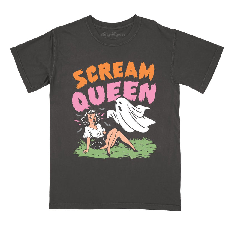 Scream Queen - Pepper - Comfort Colors Tee