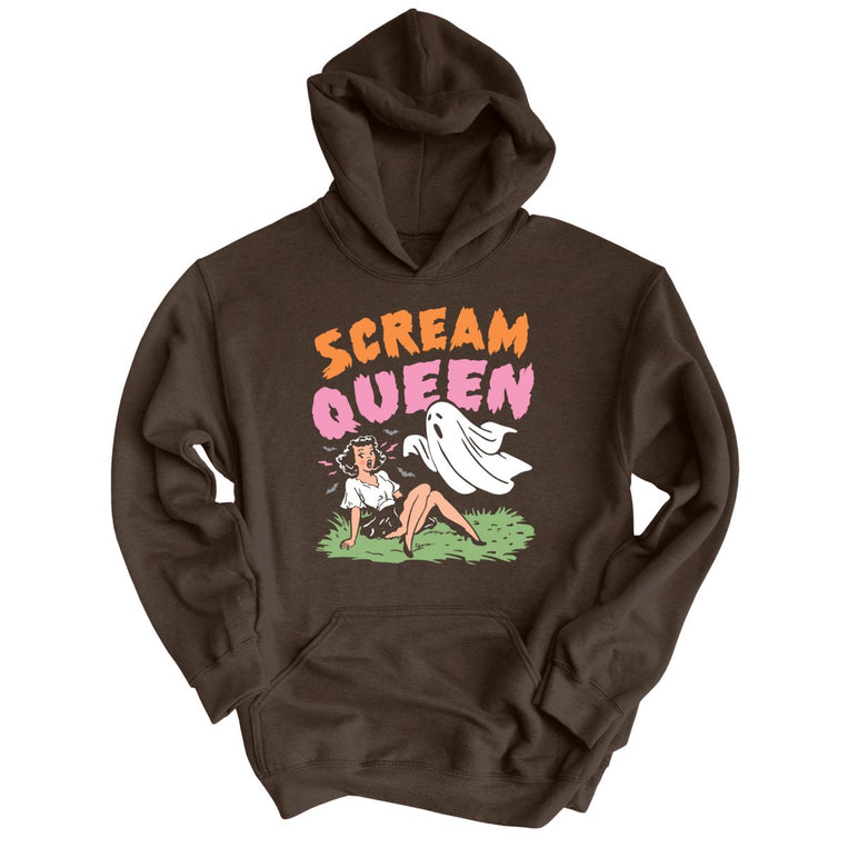 Scream Queen - Dark Chocolate - Unisex Hoodie