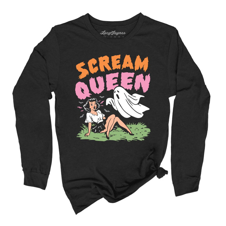 Scream Queen Long Sleeve Tee