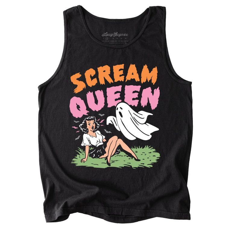 Scream Queen - Black - Tank Top
