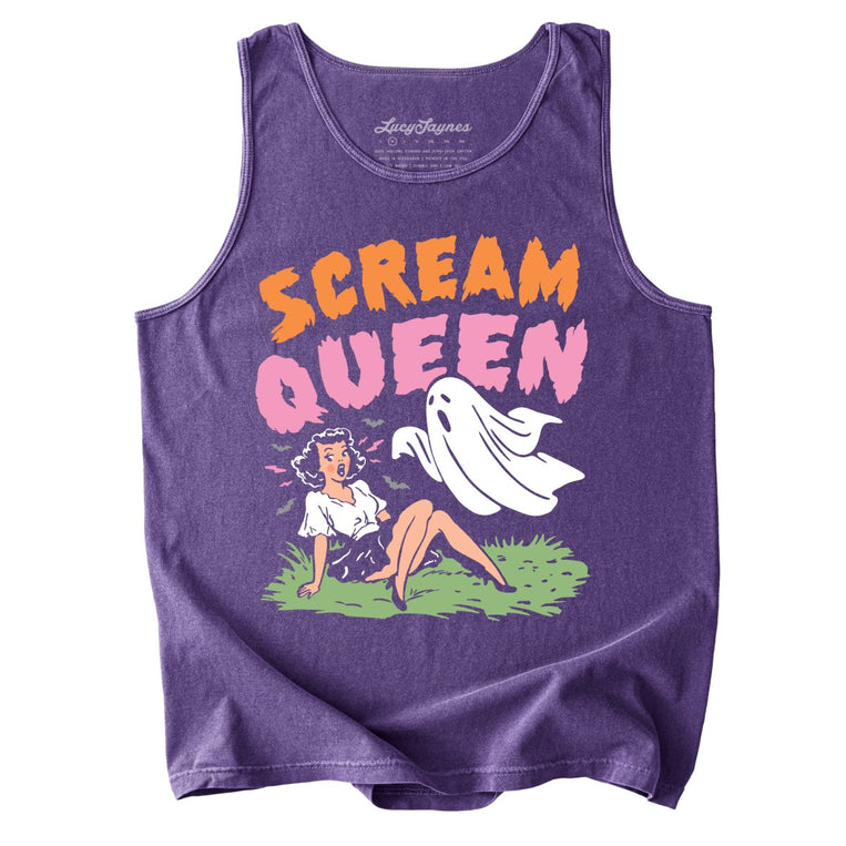 Scream Queen - Grape - Tank Top