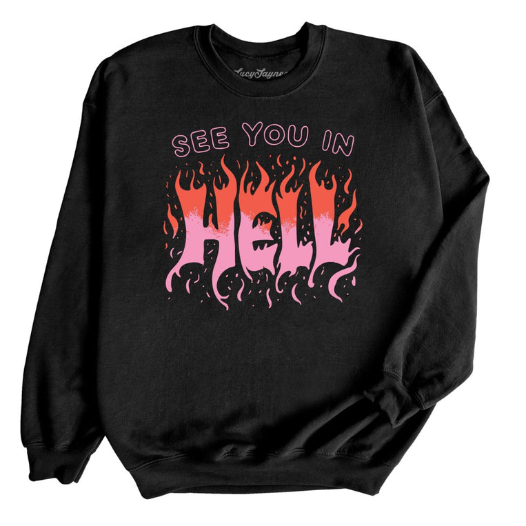 See You In Hell - Black - Full Front