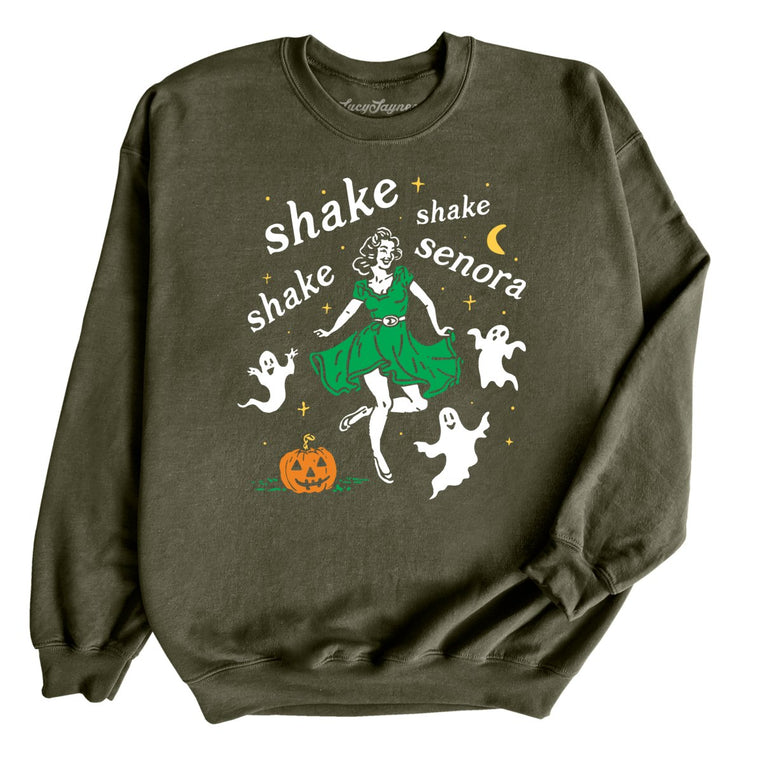 Shake Shake Shake Senora - Military Green - Full Front