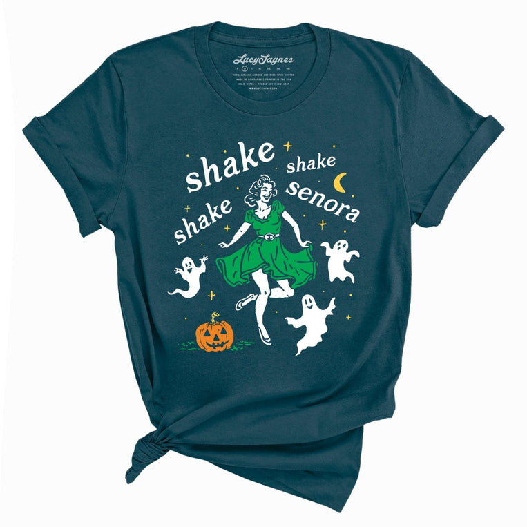 Shake Shake Shake Senora - Deep Teal - Full Front