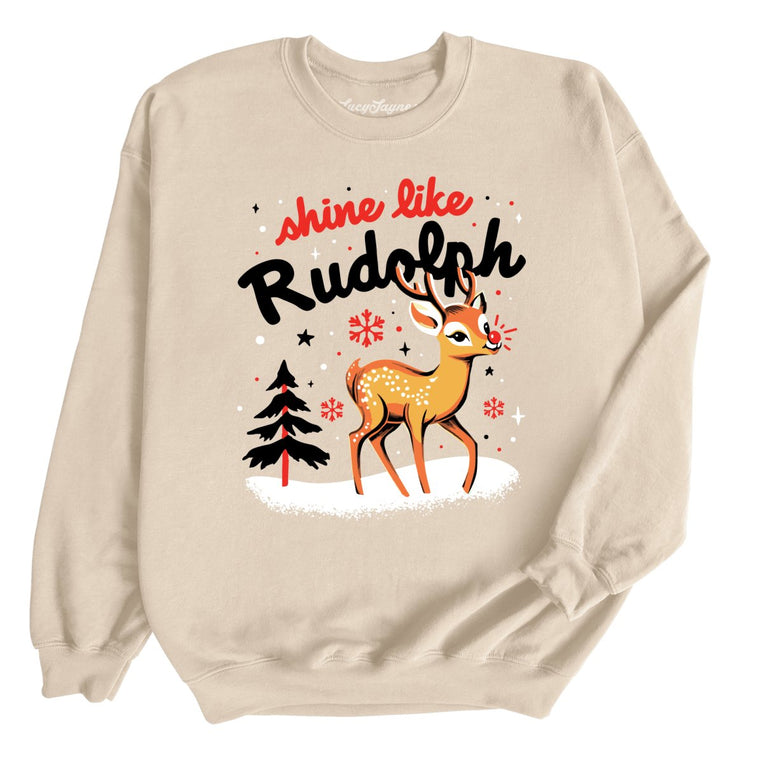 Shine Like Rudolph - Sand - Full Front