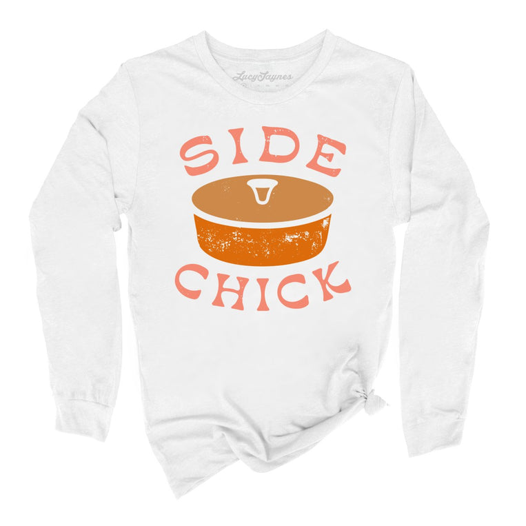 Side Chick - White - Full Front