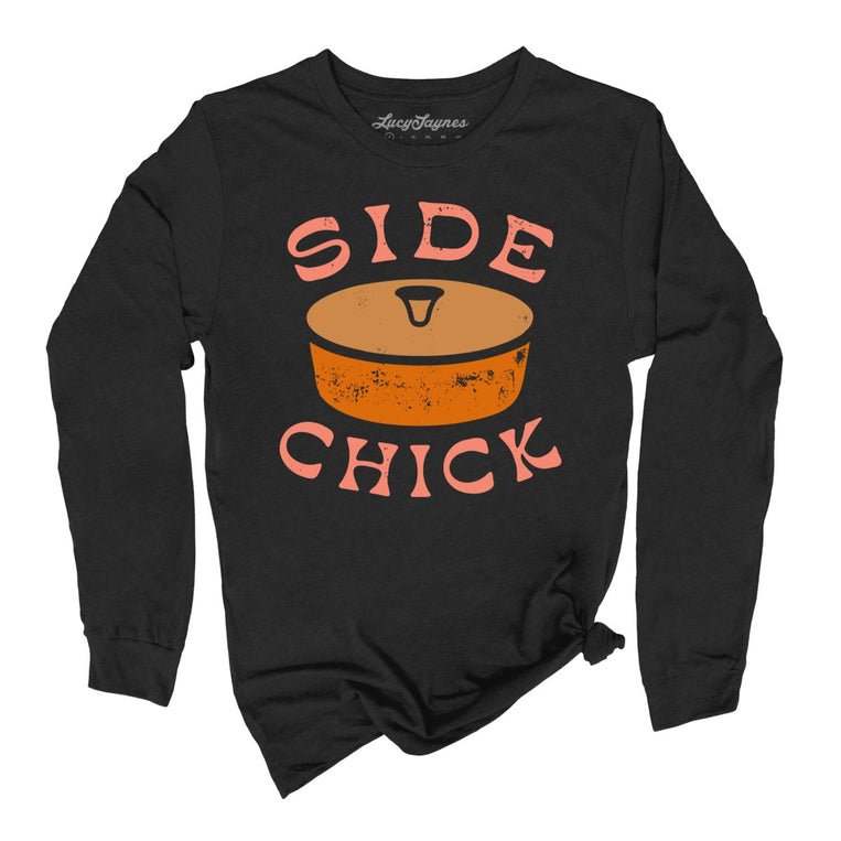 Side Chick - Black - Full Front