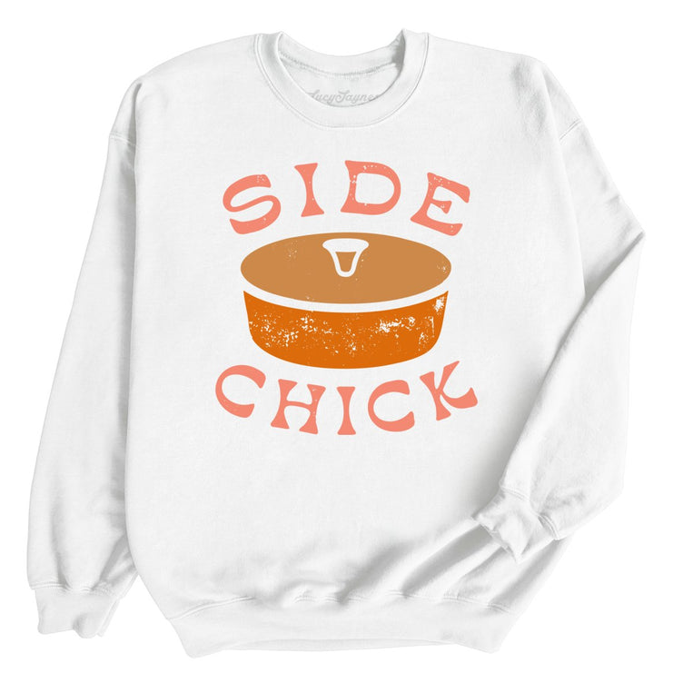 Side Chick - White - Full Front