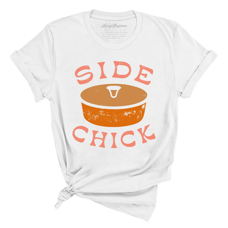 Side Chick - White - Full Front