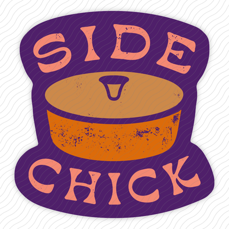 Side Chick Sticker
