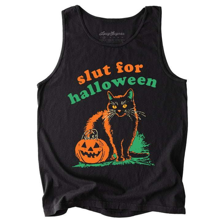 Slut For Halloween Comfort Colors Tank Top