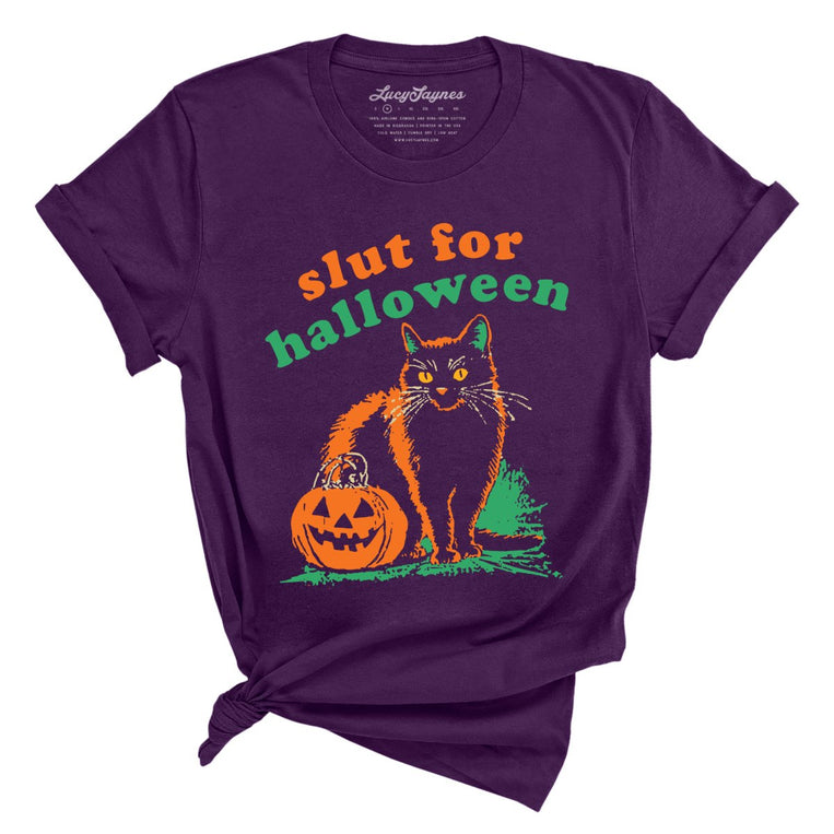 Slut For Halloween - Team Purple - Full Front