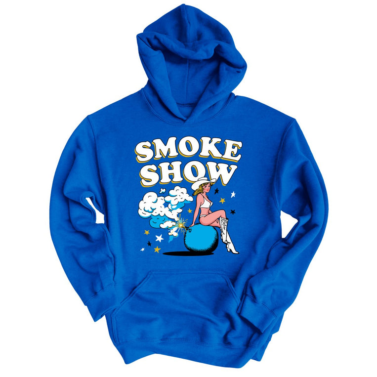 Smoke Show Babe - Royal - Full Front