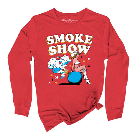 Smoke Show Babe Long Sleeve Tee