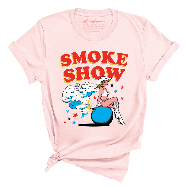 Smoke Show Babe - Soft Pink - Full Front