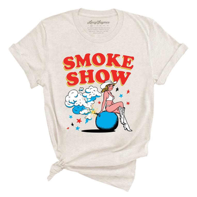 Smoke Show Babe - Heather Dust - Full Front