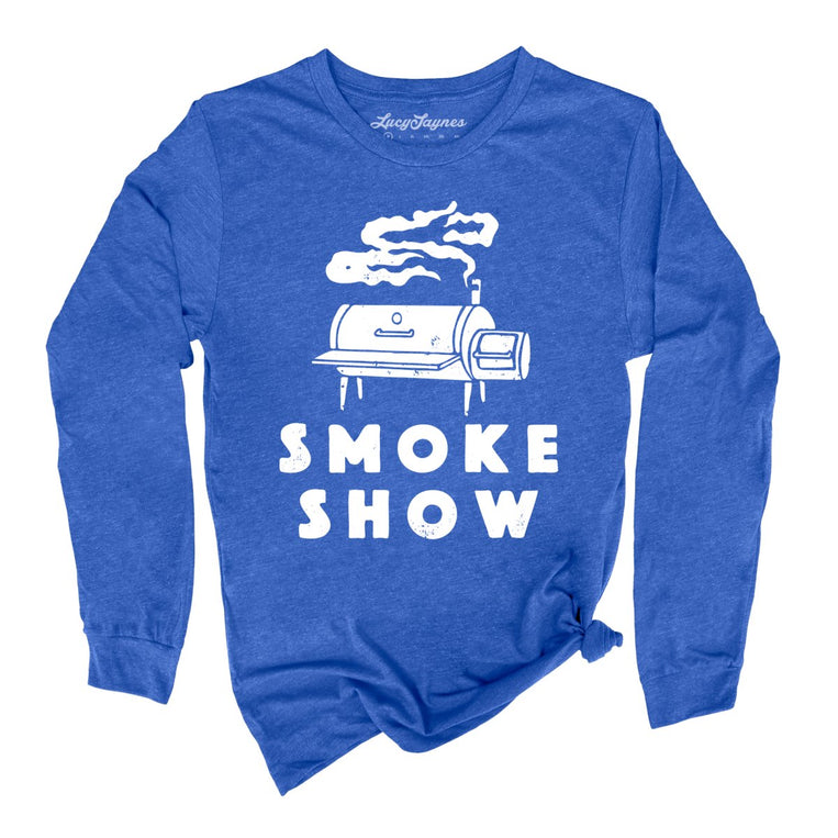 Smoke Show Grill - Heather True Royal - Full Front