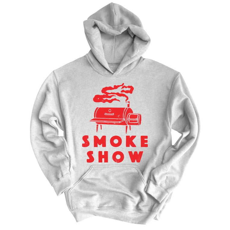 Smoke Show Grill - Grey Heather - Full Front