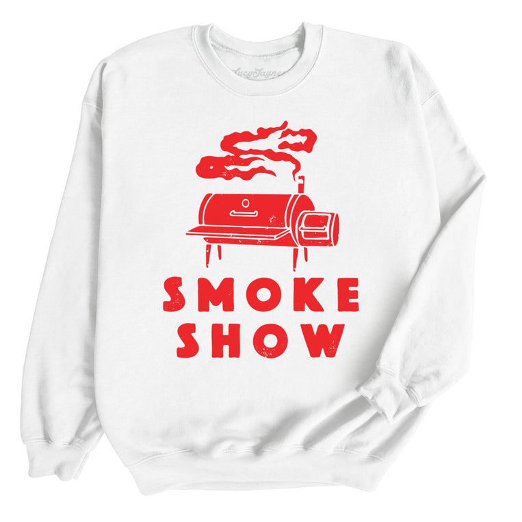 Smoke Show Grill - White - Full Front