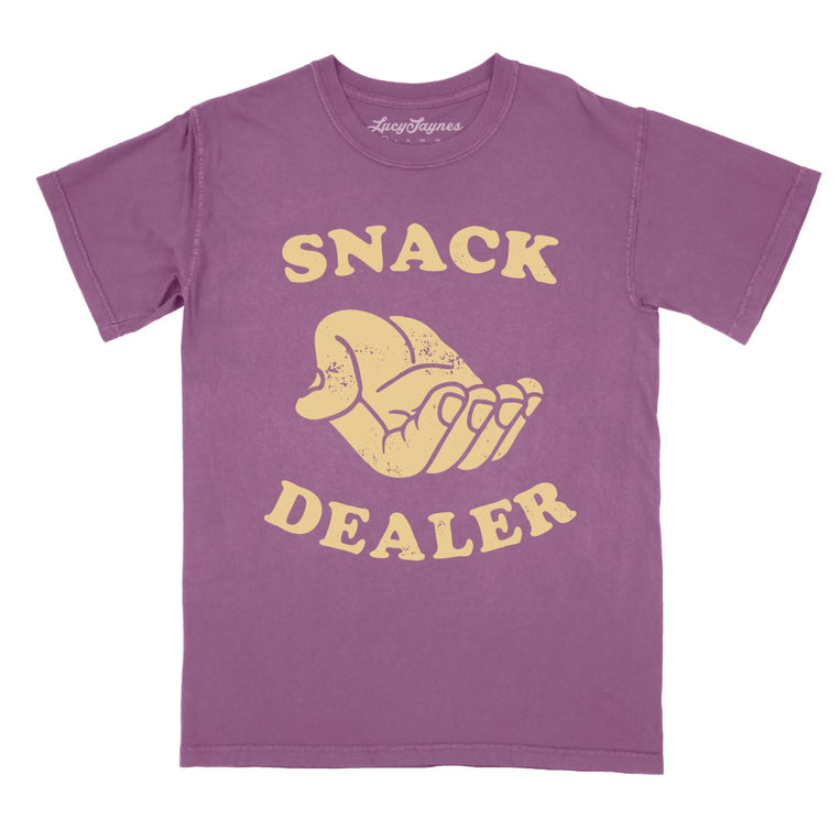 Snack Dealer - Berry - Comfort Colors Tee