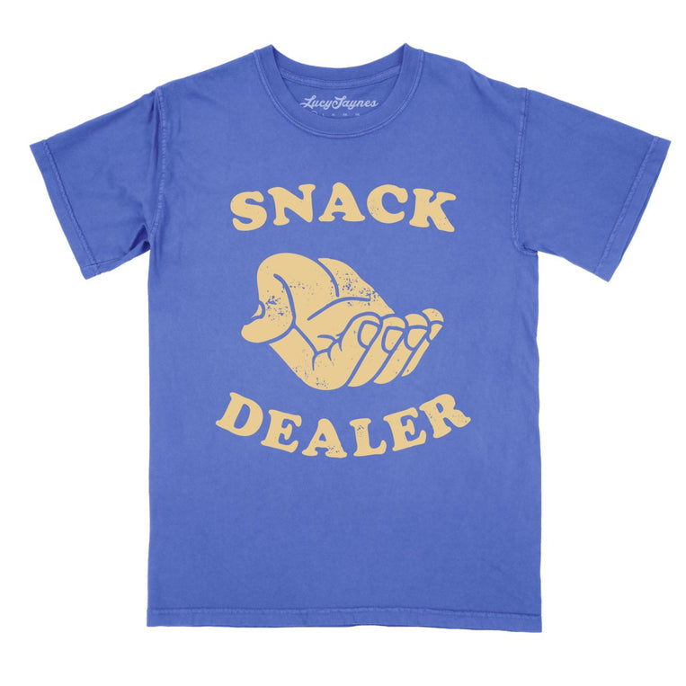 Snack Dealer - Flo Blue - Comfort Colors Tee