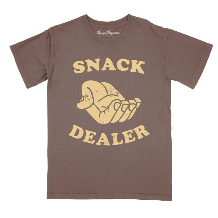 Snack Dealer - Espresso - Comfort Colors Tee