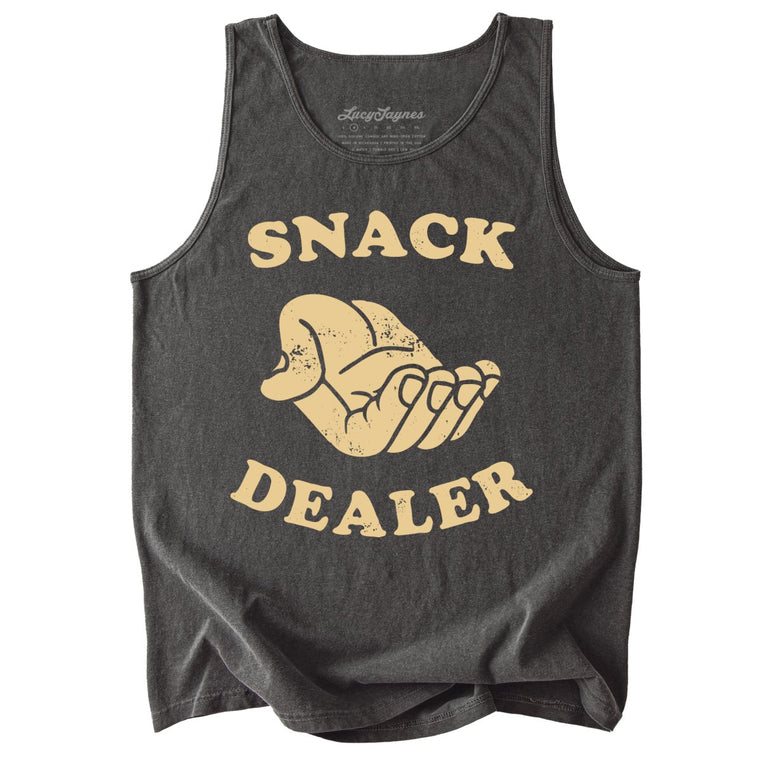 Snack Dealer Comfort Colors Graphic Tank Top - Pepper