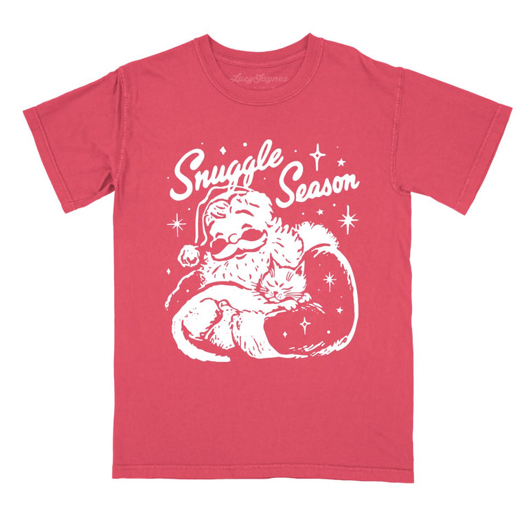 Snuggle Season - Watermelon - Comfort Colors Tee