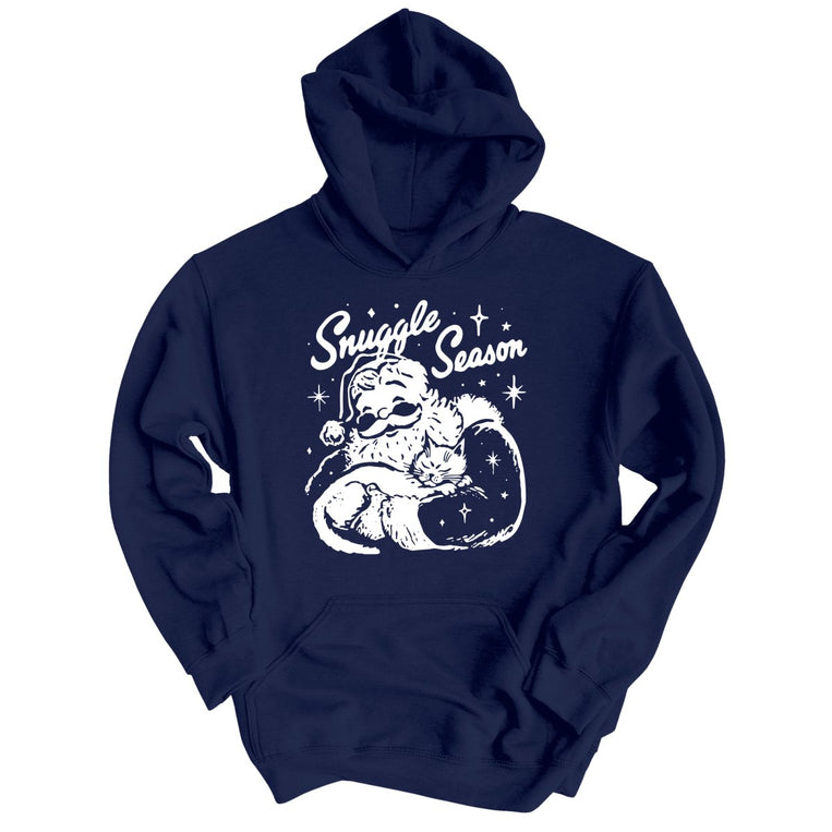 Snuggle Season - Navy - Unisex Hoodie