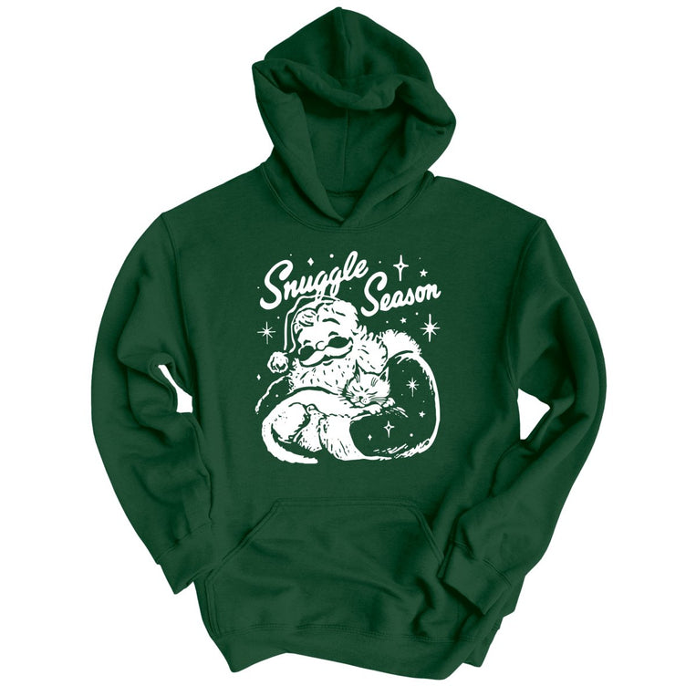 Snuggle Season - Forest Green - Unisex Hoodie