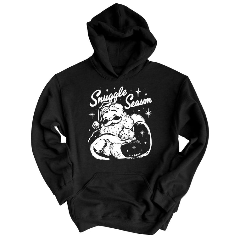 Snuggle Season - Black - Unisex Hoodie