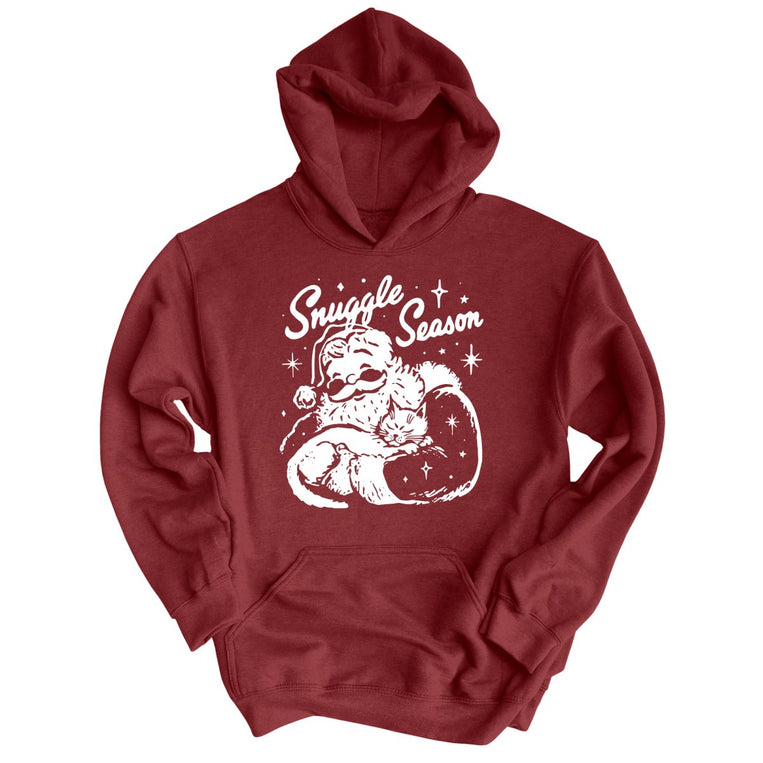 Snuggle Season - Maroon - Unisex Hoodie