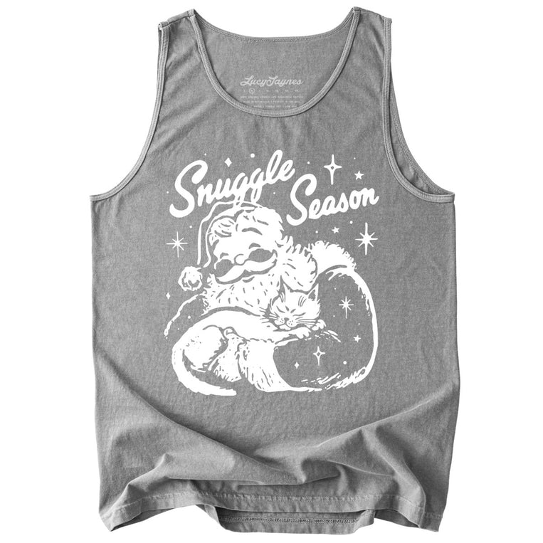 Snuggle Season Tank Top - Grey - Tank Top