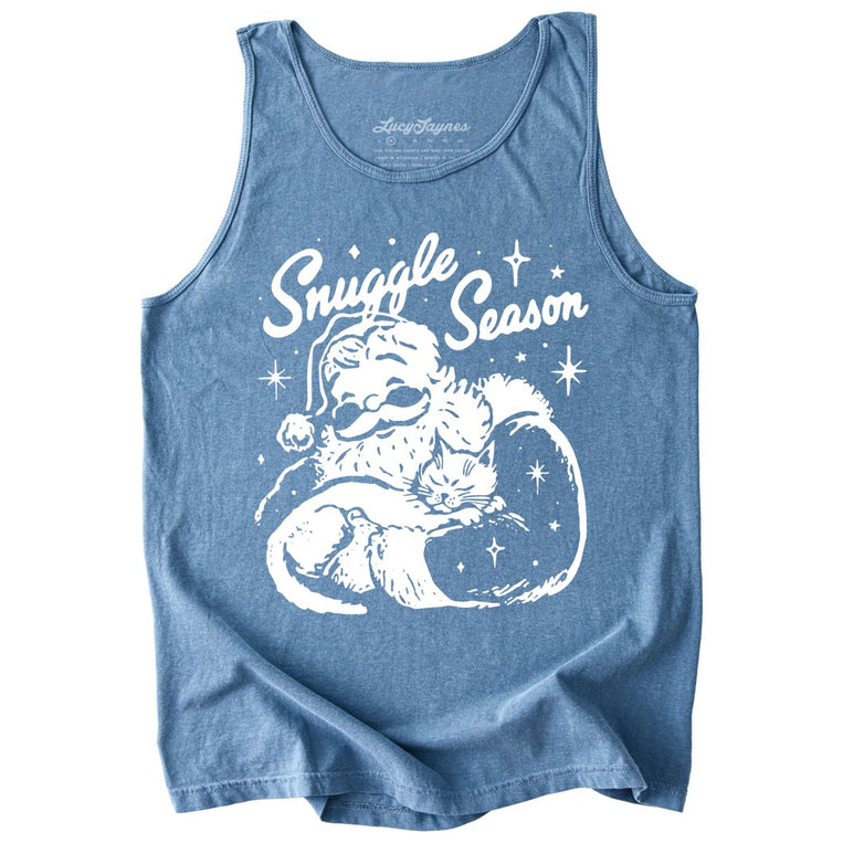 Snuggle Season - Blue Jean - Tank Top