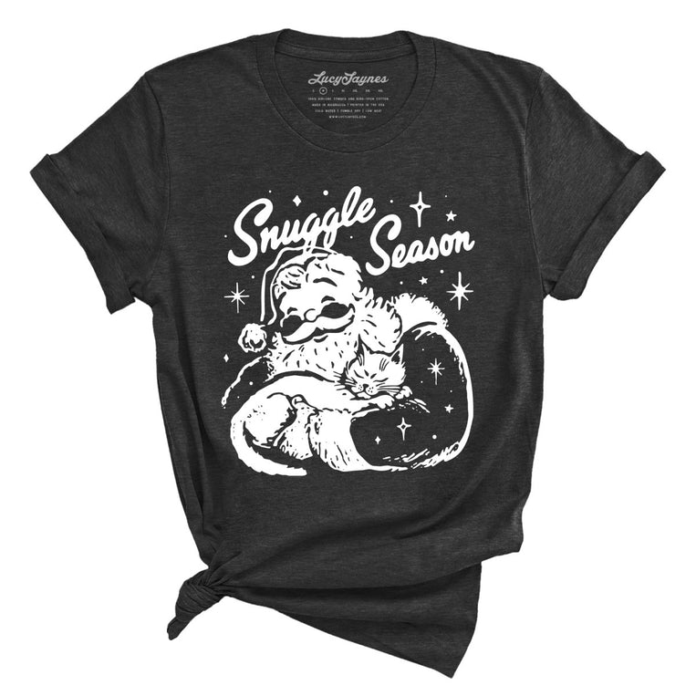 Snuggle Season - Dark Grey Heather - Unisex T-Shirt