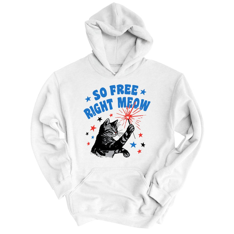 So Free Right Meow - White - Full Front