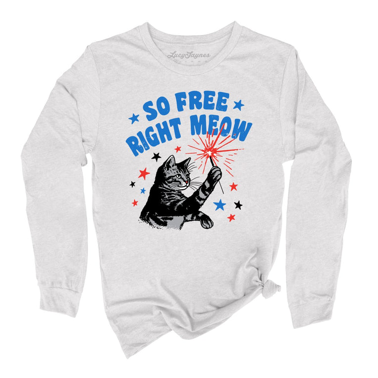 So Free Right Meow - Ash - Full Front