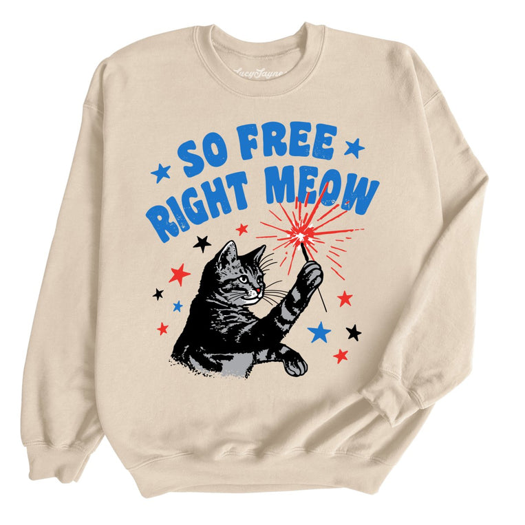 So Free Right Meow - Sand - Full Front